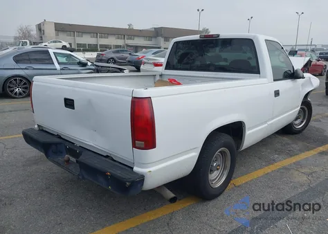 1998 Chevrolet C1500 Fleetside из США, поврежденный, VIN 1GCEC14M2WZ120614